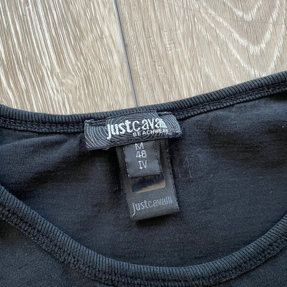 just Cavalli | 00s Palm Tree Tee Shirt - Picture 3 of 8